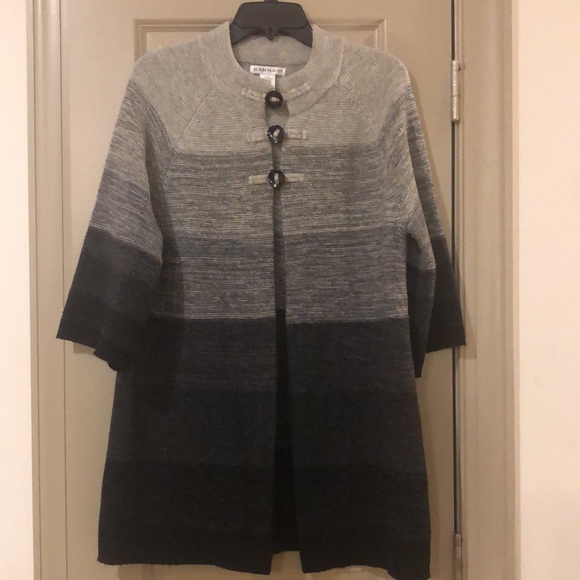 HANNAH OMBRÉ WOMEN’S LARGE CARDIGAN - Picture 1 of 5